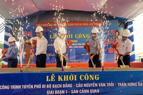 Đà Nẵng: Khởi công tuyến phố đi bộ Bạch Đằng - Nguyễn Văn Trỗi - Trần Hưng Đạo