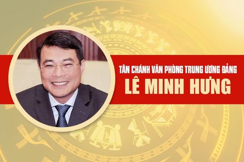 Infographic: Sự nghiệp tân Chánh Văn phòng Trung ương Đảng Lê Minh Hưng