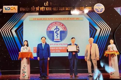Cục Công nghệ thông tin, Bộ Y tế đạt giải cơ quan nhà nước chuyển đổi số xuất sắc 2020