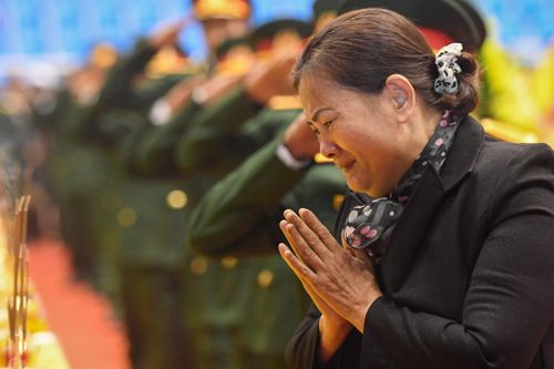Hàng nghìn người viếng 22 quân nhân Đoàn 337