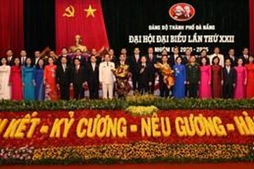 Đại hội Đảng bộ TP Đà Nẵng lần thứ XXII thành công tốt đẹp