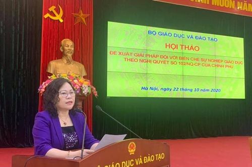 Đề xuất giải pháp biên chế sự nghiệp giáo dục