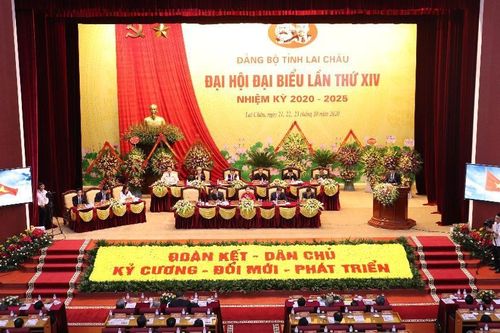Khai mạc Đại hội Đại biểu Đảng bộ tỉnh Lai Châu lần thứ XIV, nhiệm kỳ 2020 – 2025