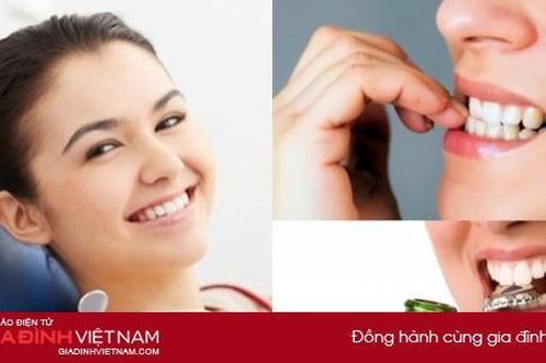 6 thói quen làm xấu hàm răng