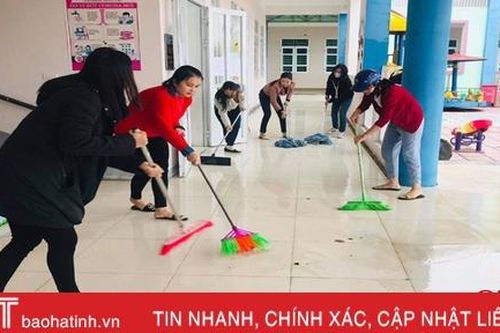 Học sinh 208 trường học ở Cẩm Xuyên, Thạch Hà và TP Hà Tĩnh tiếp tục nghỉ học