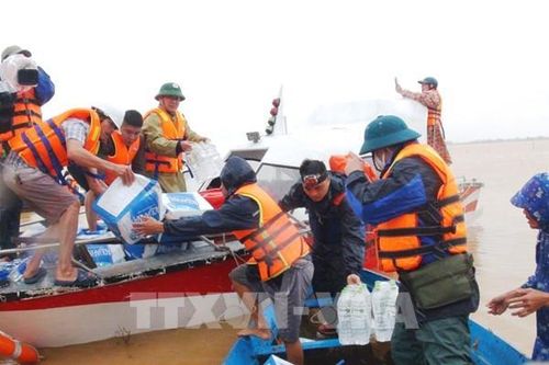 Quảng Bình: Nước rút nhanh, thuận lợi cho công tác cứu trợ