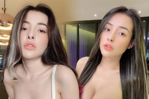 Khoe vừa 'tân trang' 2 bộ phận trên gương mặt, nhưng vòng 1 o ép của Ngân 98 lại chiếm spotlight