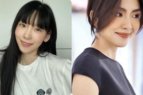 Taeyeon và Hà Tăng 'khởi xướng' xu hướng tóc mái che mặt bánh bao, trán sân bay