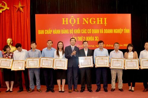 Đảng ủy Khối các cơ quan và doanh nghiệp tỉnh triển khai nhiệm vụ quý IV