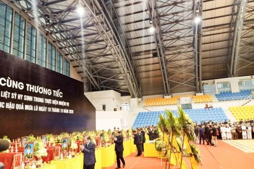 Quảng Trị: Tổ chức lễ tang 22 cán bộ, chiến sỹ Đoàn kinh tế - Quốc phòng 337