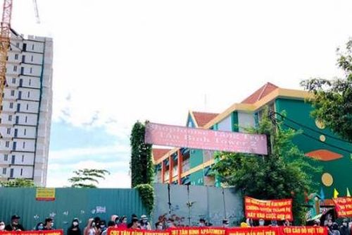 Dự án Tân Bình Apartment xây trái phép, chậm bàn giao, UBND Tp.HCM ra tối hậu thư