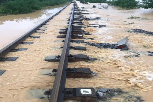 Ngành đường sắt thiệt hại gần 27 tỷ đồng vì lũ lụt tại miền Trung