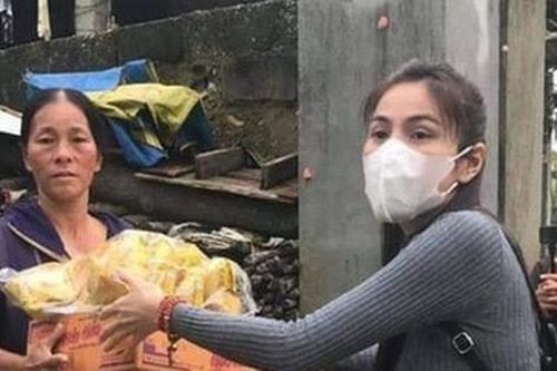 Nghệ sĩ Việt dầm mưa giúp đỡ người dân miền Trung