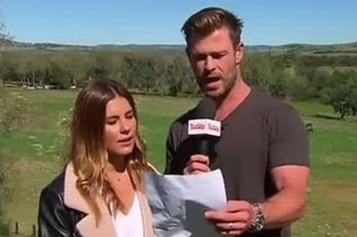 Chris Hemsworth muốn làm BTV thời tiết