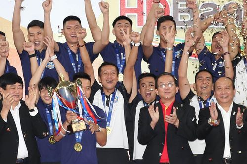 Thái Sơn Nam đăng quang giải futsal VĐQG lần thứ 5 liên tiếp