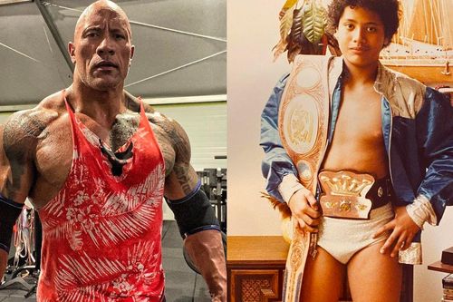 The Rock đăng ảnh năm 11 tuổi