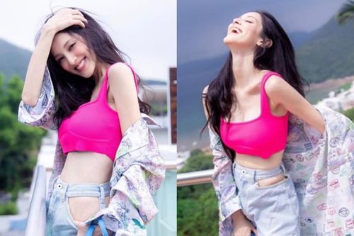 Hoa hậu Trần Khải Lâm tái xuất sau 3 tháng sinh con