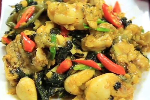 Đổi vị với món ếch xào tía tô ngày cuối tuần