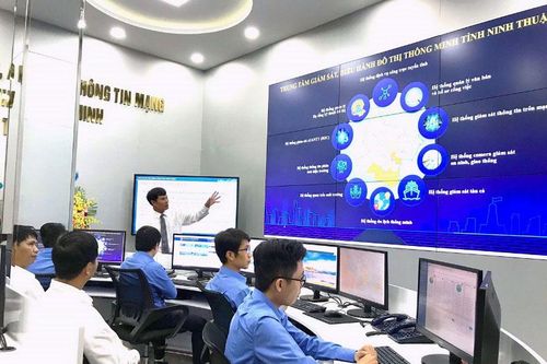 Khai trương thí điểm Trung tâm điều hành đô thị thông minh ở Ninh Thuận