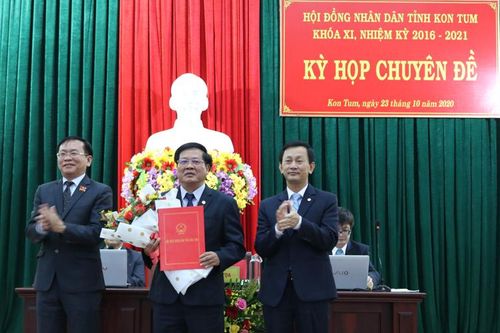 Đồng chí Lê Ngọc Tuấn được bầu giữ chức Chủ tịch UBND tỉnh Kon Tum