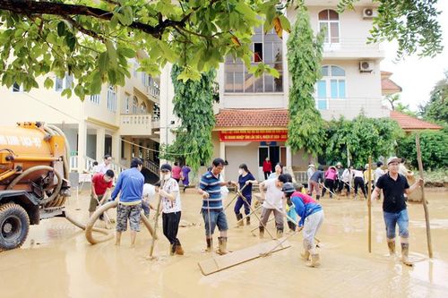 Đáp ứng phòng chống dịch bệnh do mưa lũ, ngập lụt