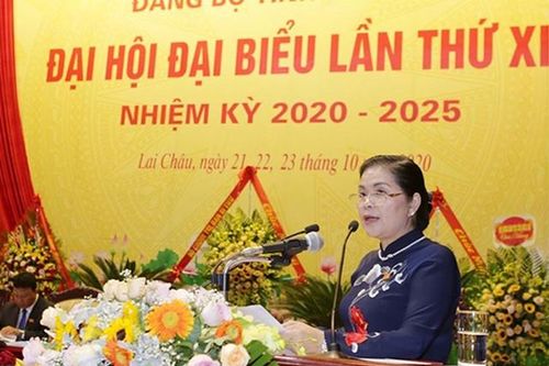 Đại hội Đảng bộ tỉnh Lai Châu: Bà Giàng Páo Mỷ tái đắc cử Bí thư Tỉnh ủy