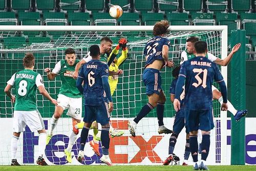 Rapid Wien 1-2 Arsenal: 'Pháo thủ' lội ngược dòng thành công