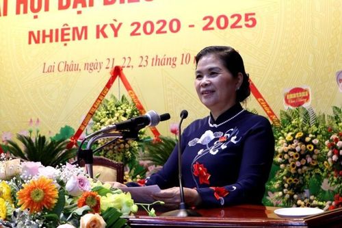 Đồng chí Giàng Páo Mỷ tái đắc cử Bí thư Tỉnh ủy Lai Châu khóa XIV nhiệm kỳ 2020-2025.