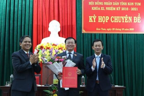 HĐND tỉnh Kon Tum kiện toàn chức danh lãnh đạo tỉnh