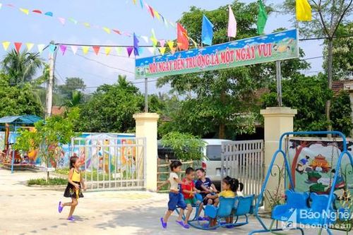 Nghệ An đầu tư hơn 840 tỷ đồng xây dựng trường mầm non 'lấy học sinh làm trung tâm'