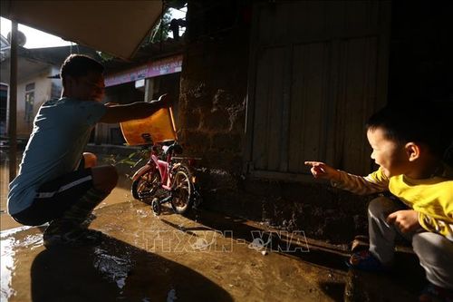 Cuộc sống của người dân vùng rốn lũ Hà Tĩnh dần trở lại bình thường