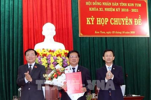 Ông Lê Ngọc Tuấn được bầu giữ chức Chủ tịch UBND tỉnh Kon Tum