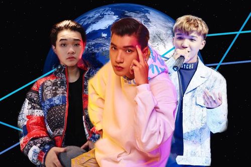 Hậu dừng chân tại King Of Rap, Kenji và Sóc Nâu hội ngộ HIEUTHUHAI trong đêm hội Halloween