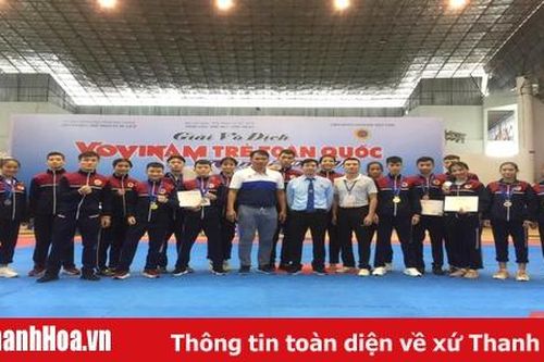 Vovinam Thanh Hóa tiến bộ vượt bậc tại Giải trẻ toàn quốc năm 2020