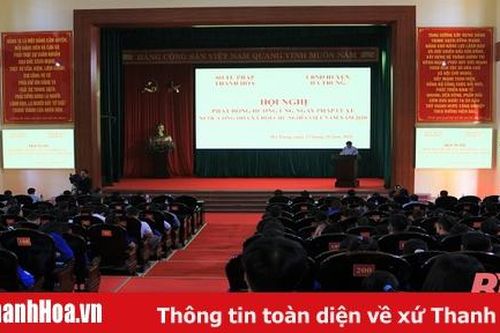 Phát động hưởng ứng Ngày Pháp luật Việt Nam năm 2020