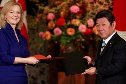 Anh, Nhật ký kết thỏa thuận quan trọng đầu tiên hậu Brexit