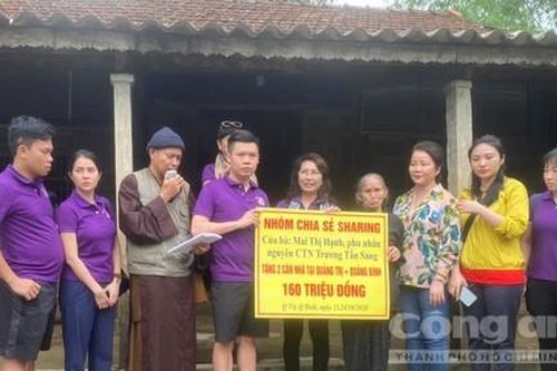 Hơn 7 tỷ đồng về với đồng bào bị lũ lụt miền Trung
