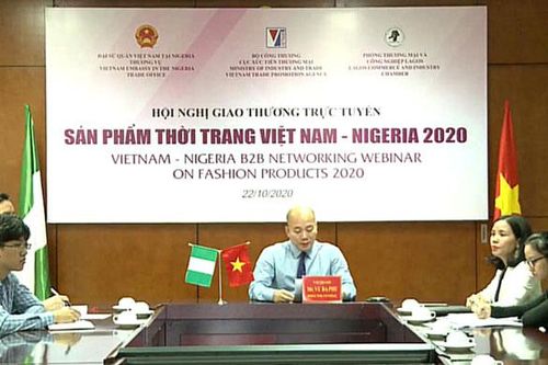 Giao thương trực tuyến sản phẩm thời trang Việt Nam - Nigeria