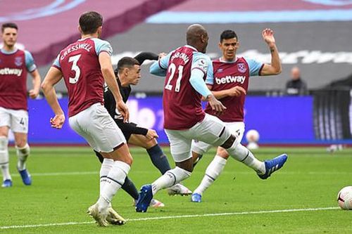 West Ham 1–1 Man City: Thầy trò Guardiola dậm chân ở nửa sau BXH
