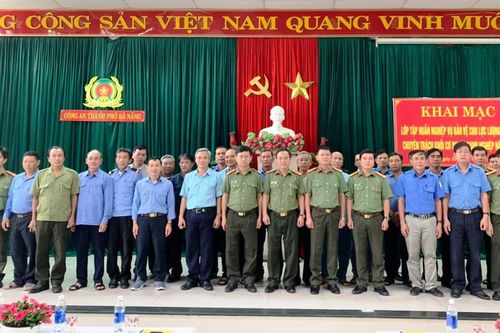 Tập huấn nghiệp vụ cho 500 nhân viên bảo vệ chuyên trách