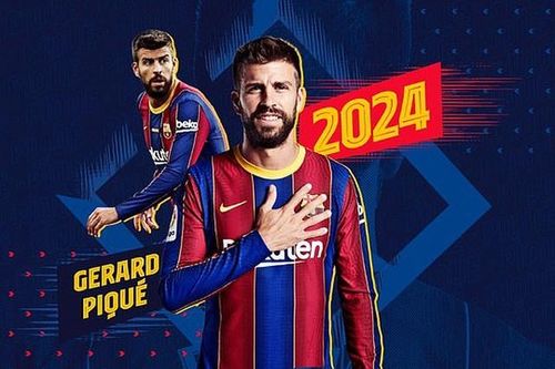 Gerard Pique chấp nhận cắt giảm lương để ở lại Barcelona