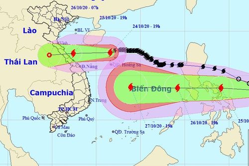 Bão đang hoành hành gần Hoàng Sa, áp thấp nhiệt đới mạnh lại đe dọa Biển Đông