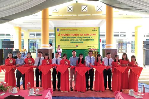 PVCFC khánh thành trường tiểu học ở Sóc Trăng