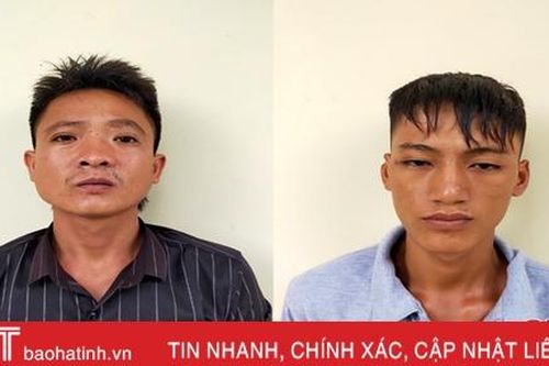 2 thanh niên cướp điện thoại của người nước ngoài ở TX Kỳ Anh bị khởi tố