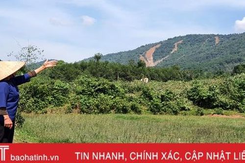 Người dân vùng thượng Kỳ Anh kể chuyện lở núi trong đêm, nhiều khối đá lớn rơi ầm ầm