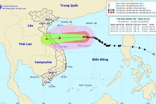 Sau bão số 8, áp thấp nhiệt đới sẽ tiếp tục ảnh hưởng tới Trung Bộ