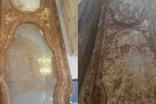 Đào đất cải tạo nhà, công nhân hoảng hồn phát hiện cỗ quan tài bằng đồng cũ kĩ nhưng cảnh tượng bên trong mới thực sự đáng kinh ngạc