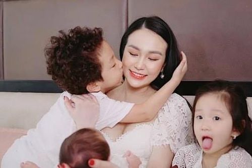 Hương baby chia sẻ cách chăm sóc ca sỹ Tuấn Hưng và 3 con