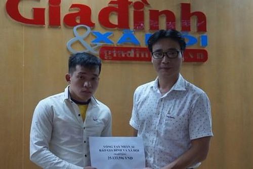 Bé Bảo An bị bệnh tim được ủng hộ hơn 25 triệu đồng