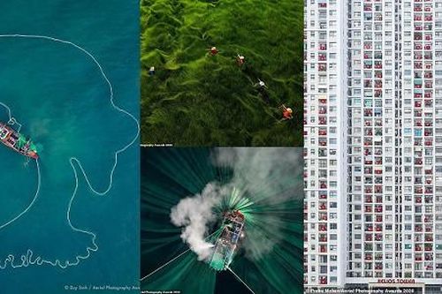 Việt Nam hiện lên đầy ấn tượng qua những tác phẩm đoạt giải 'Nhiếp ảnh trên không 2020'